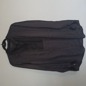 Women's Banana Republic Black Tunic Blouse